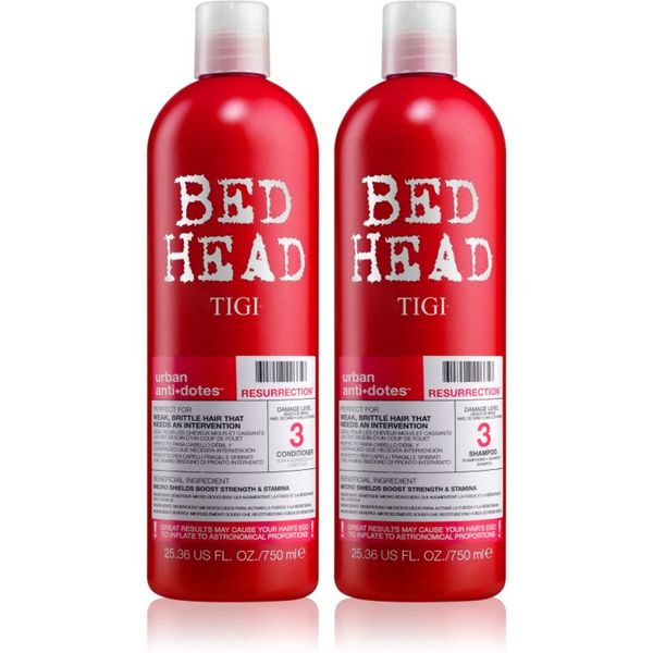 TIGI TIGI Bed Head Urban Antidotes Resurrection ekonomično pakiranje (za tanku, iscrpljenu kosu) za žene