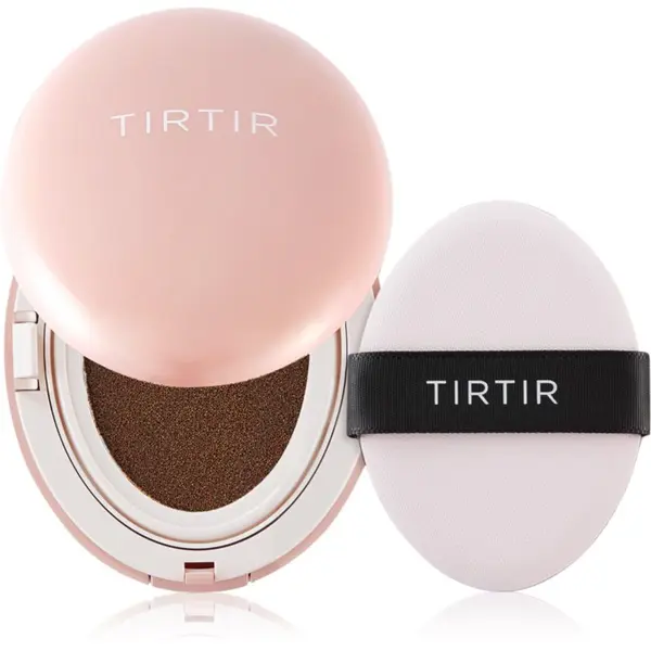 TIRTIR TIRTIR Mask Fit All Cover Cushion Mini matirajući puder u spužvici nijansa 51N Fudge 4.5 g