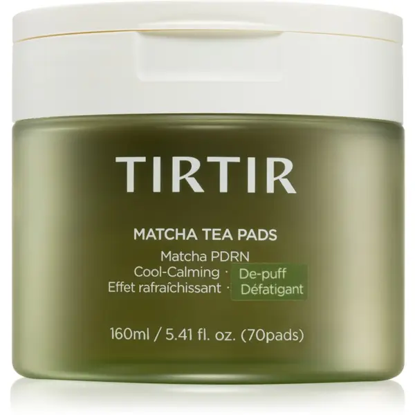 TIRTIR TIRTIR Matcha Tea Pads blazinice za umirenje sa učinkom hlađenja 70 kom