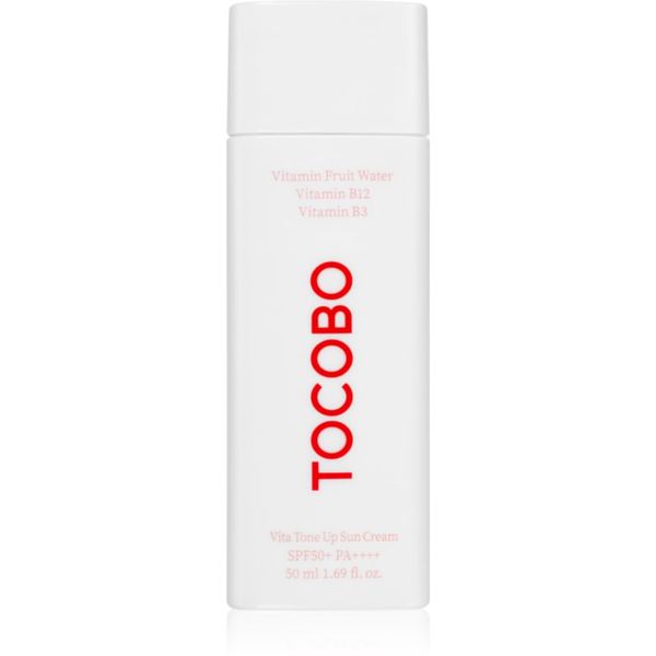 TOCOBO TOCOBO Vita Tone Up blaga zaštitna krema za lice za ujednačavanje tena lica SPF 50+ 50 ml