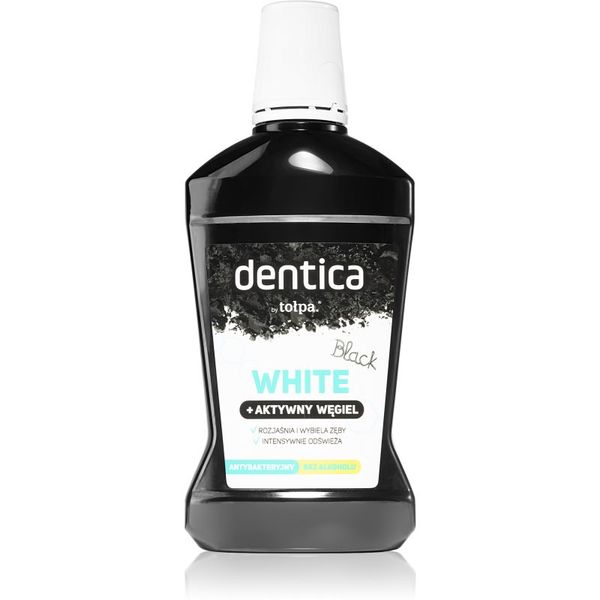 Tołpa Tołpa Dentica Black White vodica za usta s aktivnim ugljenom i učinkom izbjeljivanja 500 ml