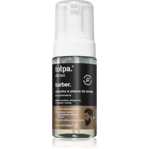 Tołpa Tołpa Dermo Barber Styling Foam-Conditioner regenerator za bradu 100 ml