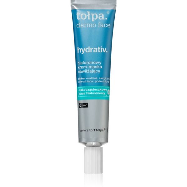 Tołpa Tołpa Dermo Face Hydrativ hidratantna kremasta maska za noć 40 ml