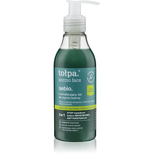 Tołpa Tołpa Dermo Face Sebio gel za pranje lica 195 ml