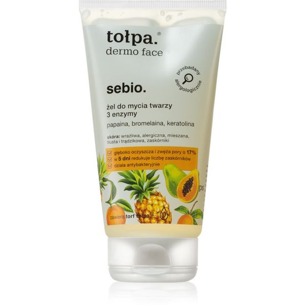 Tołpa Tołpa Dermo Face Sebio gel za pranje protiv mitesera 150 ml