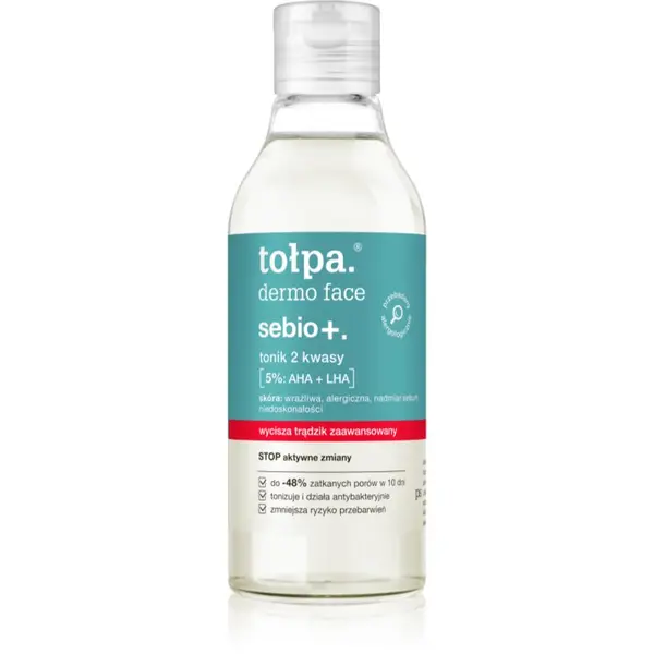 Tołpa Tołpa Dermo Face Sebio + toner s kiselinama 200 ml