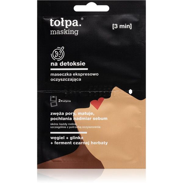 Tołpa Tołpa Masking maska za čišćenje i detoksikaciju 2x5 ml
