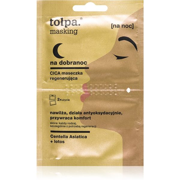 Tołpa Tołpa Masking regenerirajuća maska za noć 2x5 ml