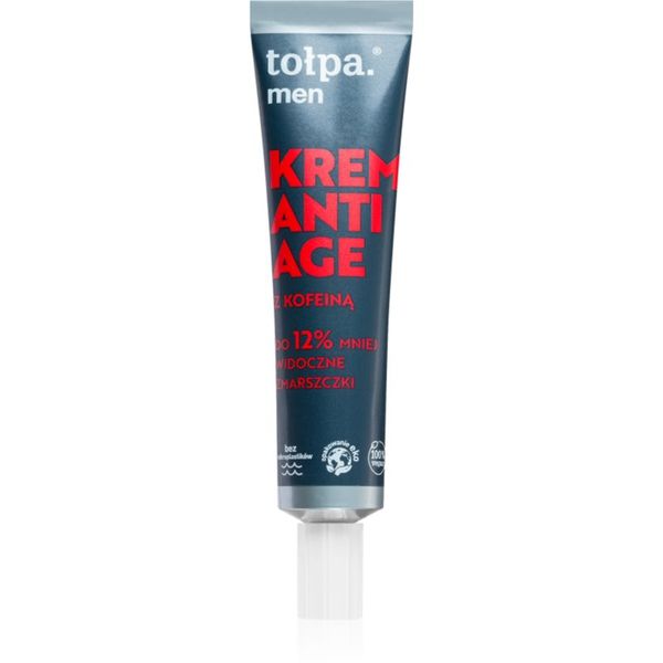 Tołpa Tołpa Men zaglađujuća krema za lice za korekciju znakova starenja s kofeinom za muškarce 40 ml
