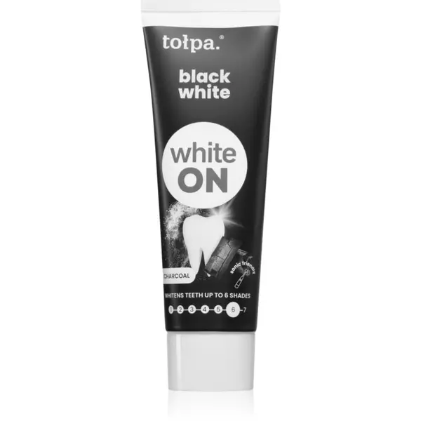 Tołpa Tołpa On White Black White pasta za izbjeljivanje zuba 75 ml