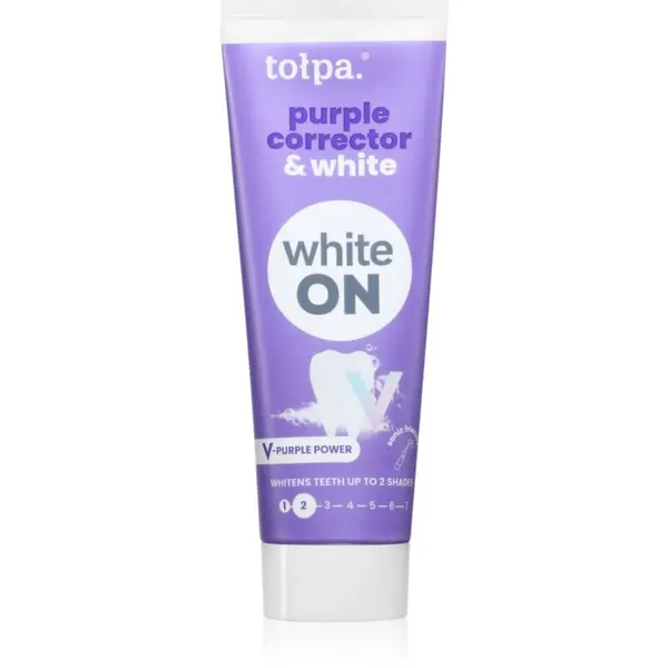 Tołpa Tołpa On White Purple Corrector & White pasta za izbjeljivanje zuba 75 ml