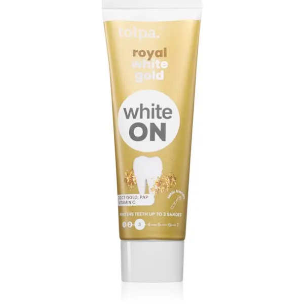 Tołpa Tołpa On White Royal White Gold pasta za izbjeljivanje zuba 75 ml