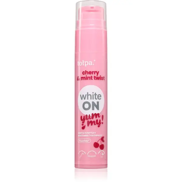 Tołpa Tołpa On White Yummy trakice za izbjeljivanje zuba okus Cherry & Mint 60 g