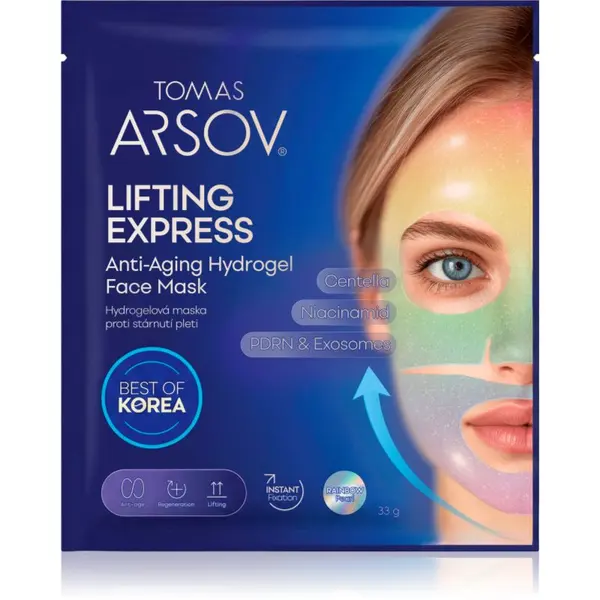Tomas Arsov Tomas Arsov Lifting Express Anti-Aging Hydrogel Mask hidrogel maska protiv starenja lica 1 kom