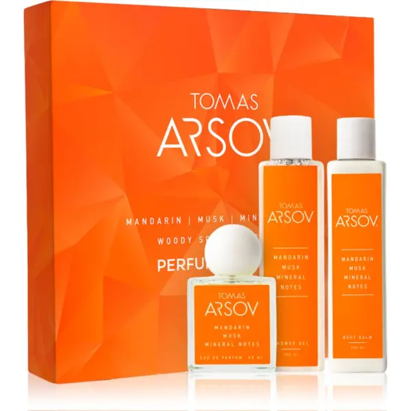 Tomas Arsov Tomas Arsov Mandarin Musk Mineral Notes poklon set uniseks 3 kom