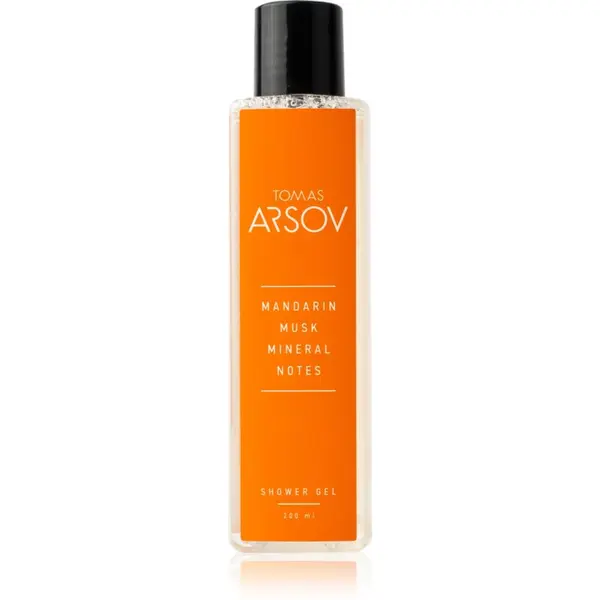Tomas Arsov Tomas Arsov Mandarin Musk Mineral Notes Shower gel parfumirani gel za tuširanje s mirisom Mandarin 200 ml