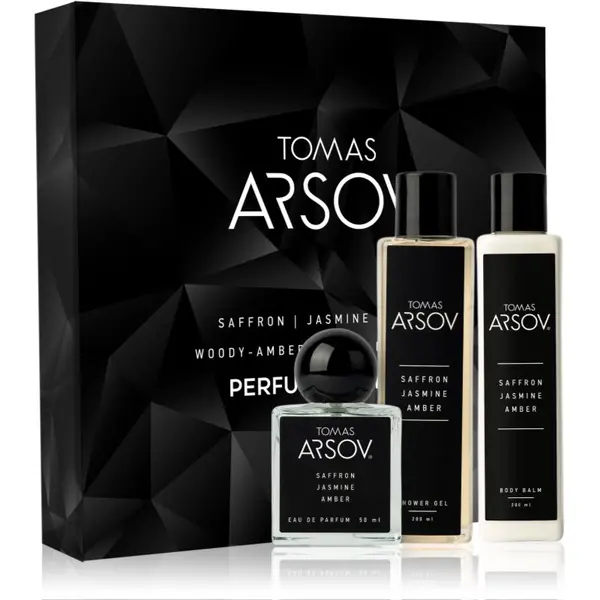 Tomas Arsov Tomas Arsov Saffron Jasmine Amber Parfume Gift Set poklon set uniseks 3 kom