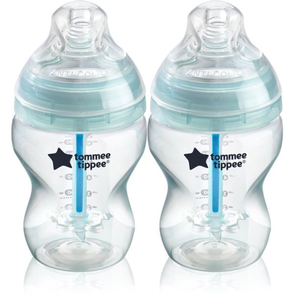 Tommee Tippee Tommee Tippee Closer To Nature Advanced Anti-colic bočica za bebe DUOPACK Slow Flow 0m+ 2x260 ml