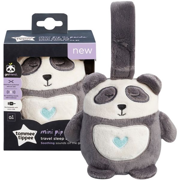 Tommee Tippee Tommee Tippee Grofriend Pip the Panda viseća igračka kontrastnih boja s melodijom 1 kom
