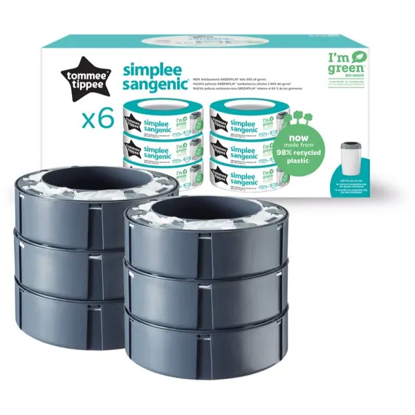 Tommee Tippee Tommee Tippee Simplee zamjenska kaseta 6 kom