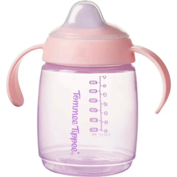 Tommee Tippee Tommee Tippee Trainer Spout šalica za učenje pijenja 6m+ Pink 240 ml
