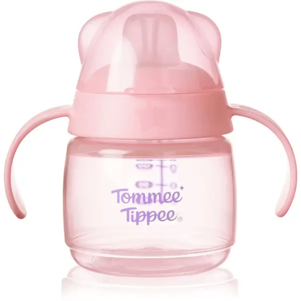 Tommee Tippee Tommee Tippee Transition Spout Cup šalica bez prolijevanja 4m+ Pink 150 ml
