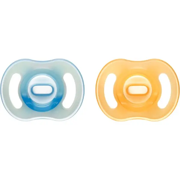Tommee Tippee Tommee Tippee Ultra Light Night duda 6-18m Orange/ Blue 2 kom