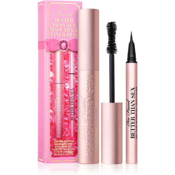 Too Faced Too Faced Better Than Sex & Liner poklon set (za oči)
