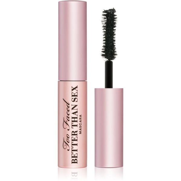 Too Faced Too Faced Better Than Sex Mascara Travel Size maskara za maksimalni volumen nijansa Black 4,8 g