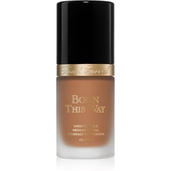Too Faced Too Faced Born This Way Flawless Coverage Natural Finish Foundation puder s visokim prekrivanjem za prirodan izgled nijansa Butter Pecan 30 ml