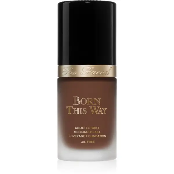 Too Faced Too Faced Born This Way Flawless Coverage Natural Finish Foundation puder s visokim prekrivanjem za prirodan izgled nijansa Ganache 30 ml