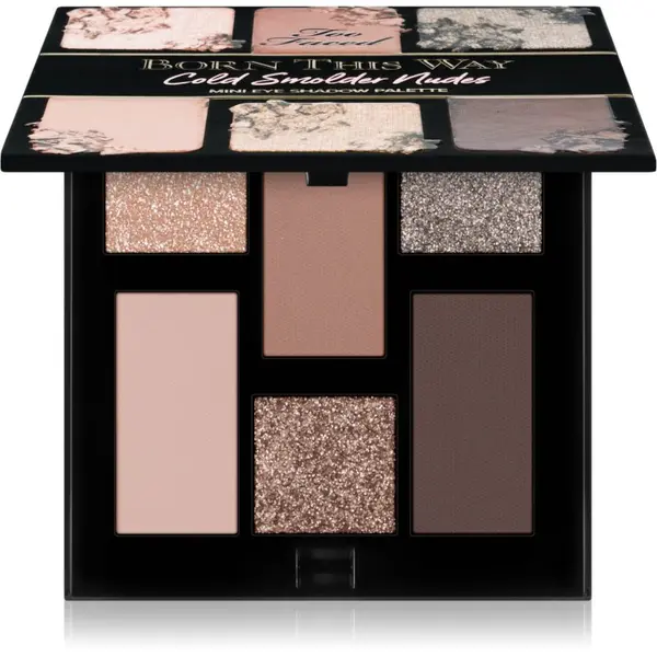 Too Faced Too Faced Born This Way Natural Nudes Mini Eye Shadow Palette paleta sjenila za oči nijansa Cold Smolder Nudes 5.7 g