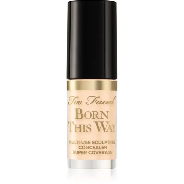 Too Faced Too Faced Born This Way Super Coverage Multi-Use Concealer Travel Size dugotrajni korektor za punu pokrivenost nijansa Swan 2 ml