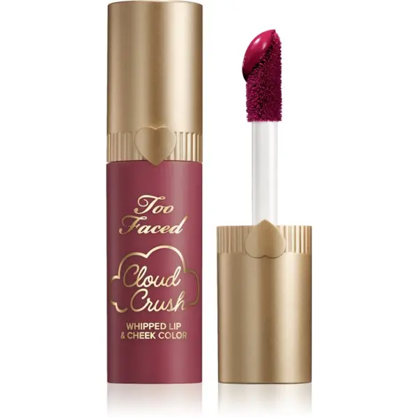 Too Faced Too Faced Cloud Crush Whipped Lip & Cheek Color tekuće rumenilo za usne i lice nijansa Hopeful Romantic 4.3 g