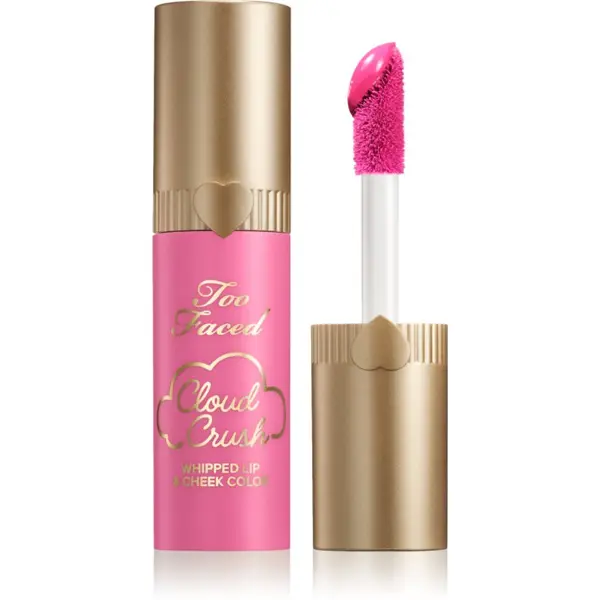 Too Faced Too Faced Cloud Crush Whipped Lip & Cheek Color tekuće rumenilo za usne i lice nijansa Super Candy Clouds 4.3 g