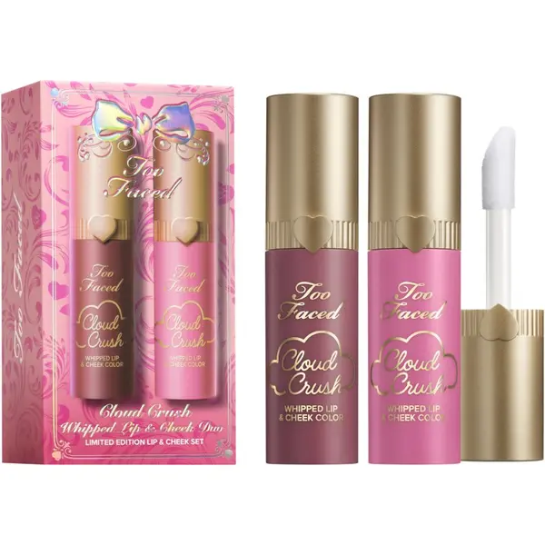 Too Faced Too Faced Holiday Cloud Crush Whipped Lip & Cheek Duo poklon set za usne i lice