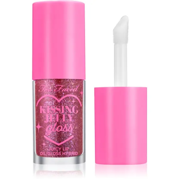 Too Faced Too Faced Kissing Jelly Lip Oil Gloss uljno sjajilo za usne za intenzivnu hidrataciju nijansa Grape Soda 4.5 ml