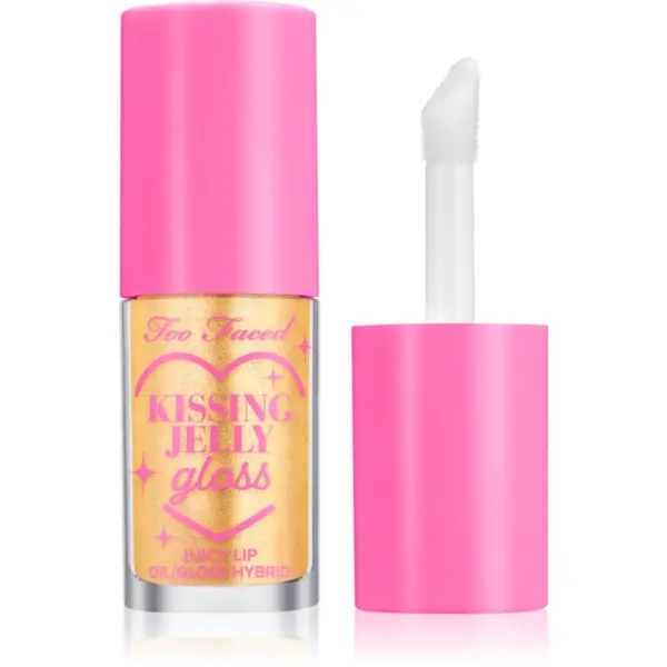 Too Faced Too Faced Kissing Jelly Lip Oil Gloss uljno sjajilo za usne za intenzivnu hidrataciju nijansa Pina Colada 4.5 ml