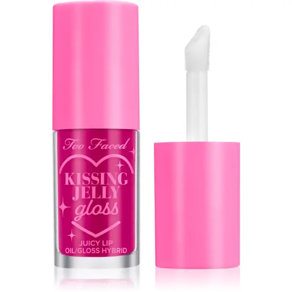 Too Faced Too Faced Kissing Jelly Lip Oil Gloss uljno sjajilo za usne za intenzivnu hidrataciju nijansa Raspberry 4.5 ml