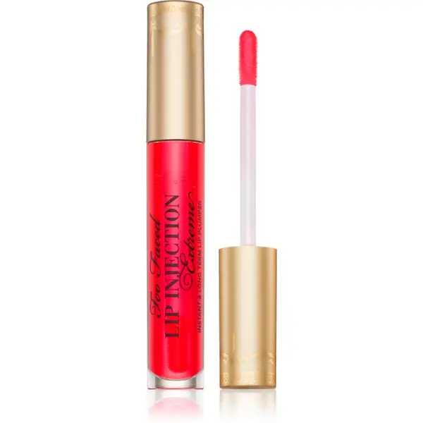 Too Faced Too Faced Lip Injection Extreme Lip Plumper hidratantno sjajilo za usne s plumping efektom nijansa Strawberry Kiss 4 g