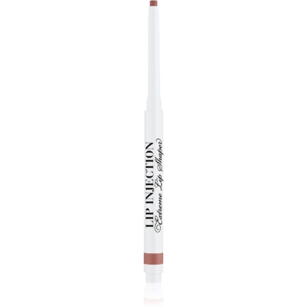 Too Faced Too Faced Lip Injection Extreme Lip Shaper olovka za konturiranje usana za dugotrajni volumen nijansa Puffy Nude 0,38 g
