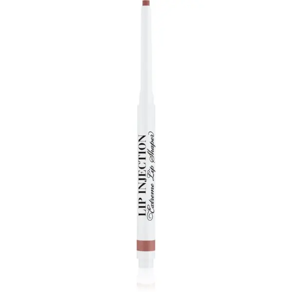Too Faced Too Faced Lip Injection Extreme Lip Shaper olovka za konturiranje usana za dugotrajni volumen nijansa Puffy Nude 0,38 g