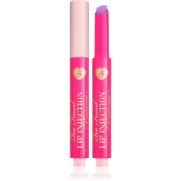 Too Faced Too Faced Lip Injection Extreme Plumping Clicks sjajilo za usne za veći volumen u sticku nijansa Sweet Levander 1.5 g