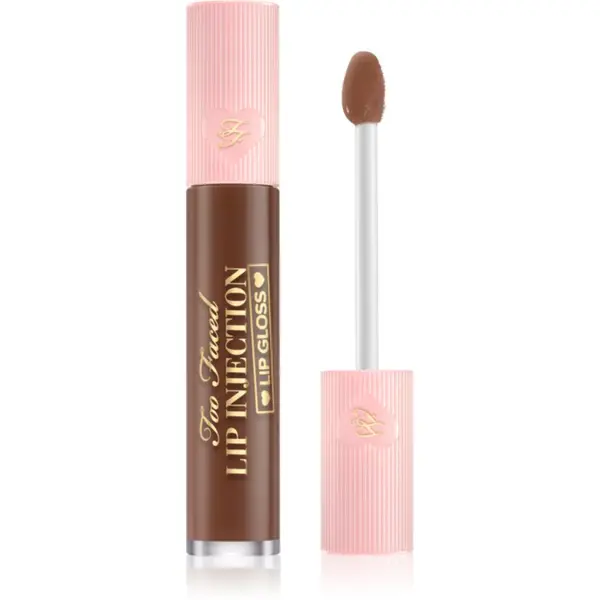 Too Faced Too Faced Lip Injection Lip Gloss hidratantno sjajilo za usne nijansa Chocolate Cream Pie 6.5 ml
