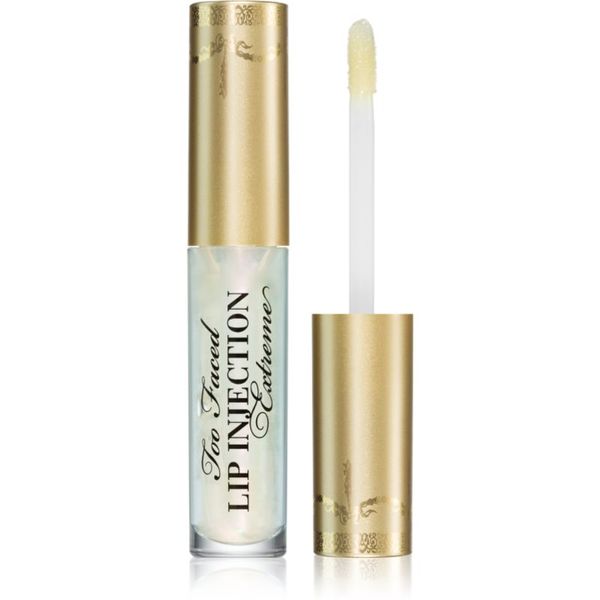 Too Faced Too Faced Lip Injection Maximum Plump Extra Strength Lip Plumper Gloss Travel Size hidratantno sjajilo za usne s plumping efektom nijansa Original 2,8