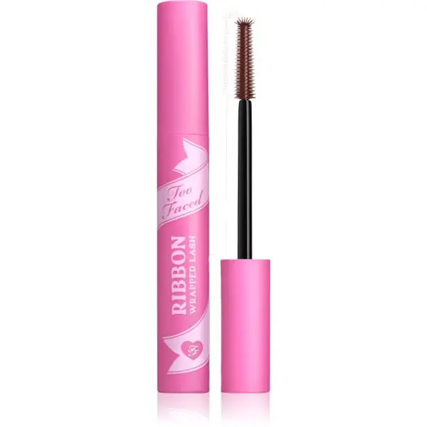 Too Faced Too Faced Ribbon Wrapped Lash Chocolate maskara za produljenje i punije trepavice nijansa Chocolate 8 ml