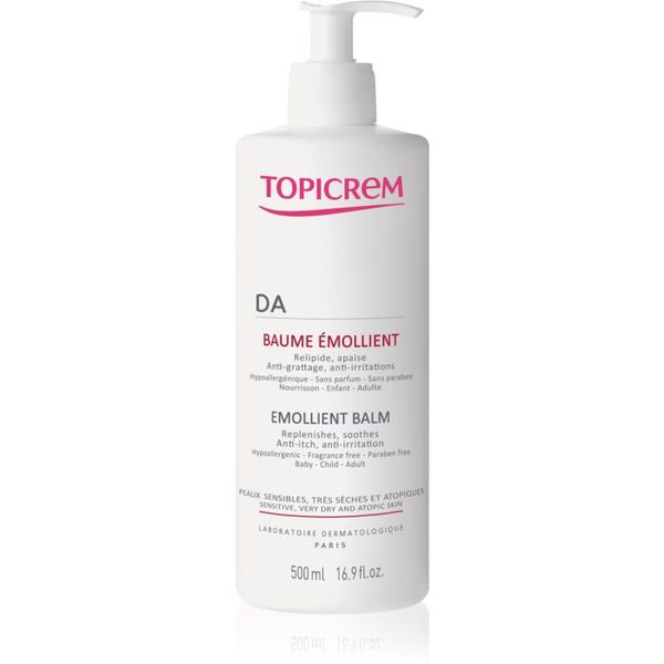 Topicrem Topicrem AD Emollient Balm balzam za njegu tijela za vrlo suhu, osjetljivu i atopičnu kožu 500 ml