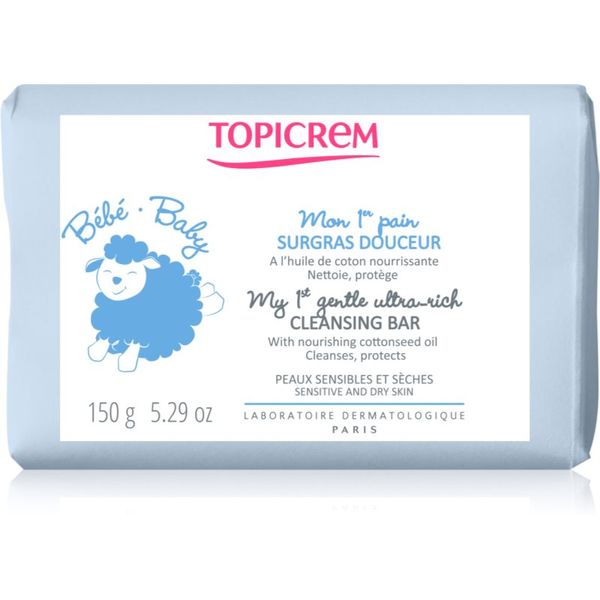 Topicrem Topicrem BABY My 1st Gentle Ultra-Rich Cleansing Bar nježni sapun za bebe i djecu 150 g
