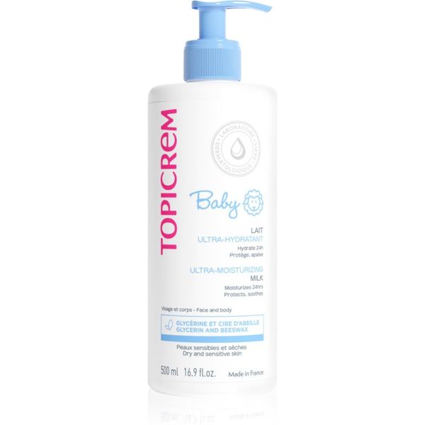 Topicrem Topicrem BABY My 1st Ultra-Moisturizing Milk hidratantno mlijeko za tijelo i lice za suhu i osjetljivu kožu 500 ml