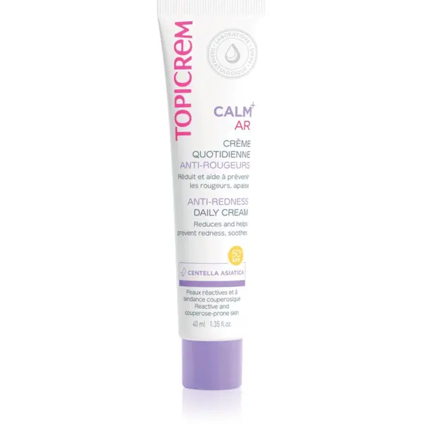 Topicrem Topicrem CALM+ Anti-Redness Daily Cream umirujuća dnevna krema protiv crvenila SPF 50+ 40 ml